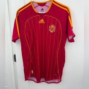 NWOT Adidas 2006 Spain soccer jersey men's sz S